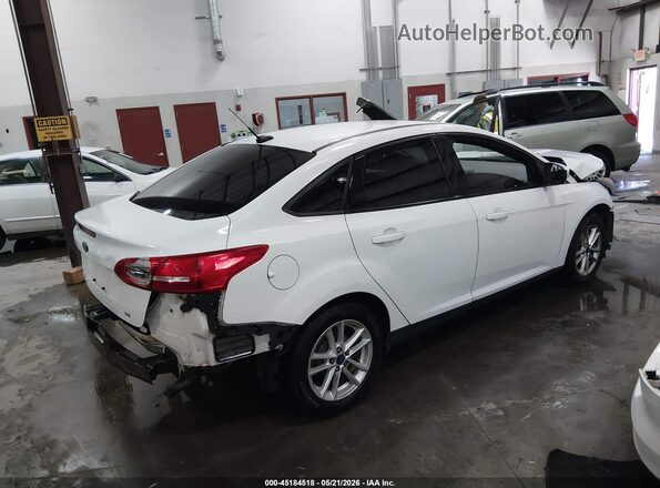 1FADP3F21GL205039 2016 FORD FOCUS White Rear right