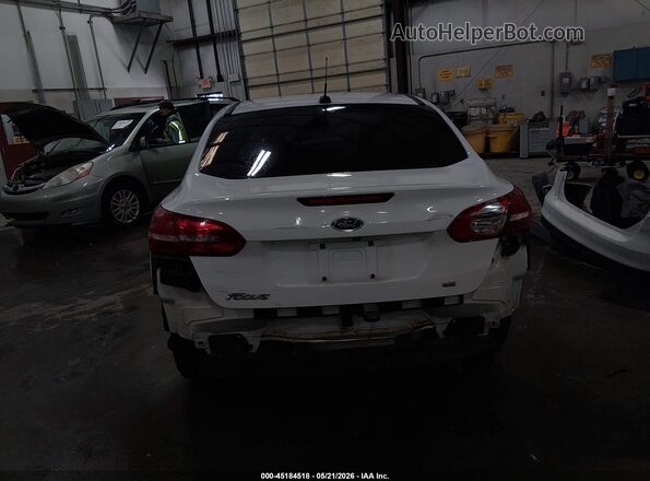 1FADP3F21GL205039 2016 FORD FOCUS White 