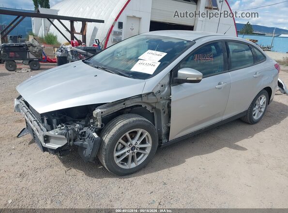 1FADP3F21GL269257 2016 FORD FOCUS Silver Front left
