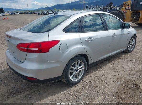 1FADP3F21GL269257 2016 FORD FOCUS Silver Rear right