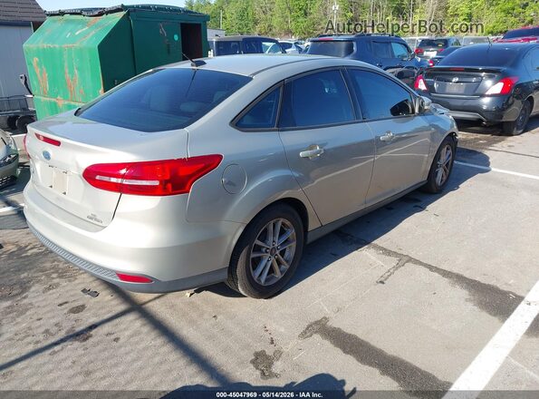1FADP3F21GL304248 2016 FORD FOCUS Champagne Задня права чверть