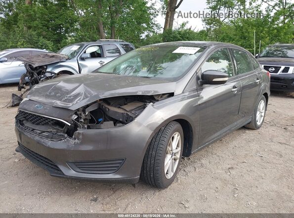 1FADP3F21GL335404 2016 FORD FOCUS Gray Vista frontal