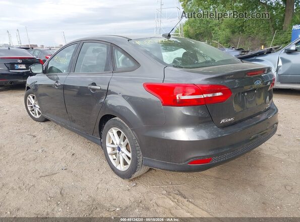 1FADP3F21GL335404 2016 FORD FOCUS Gray Trasero izquierdo