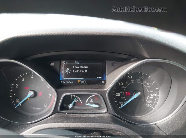1FADP3F21GL335404 2016 FORD FOCUS Gray Vista de los asientos traseros