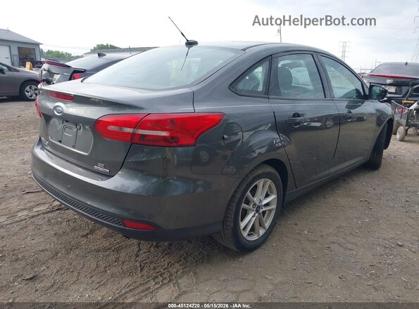 1FADP3F21GL335404 2016 FORD FOCUS Gray Trasero derecho