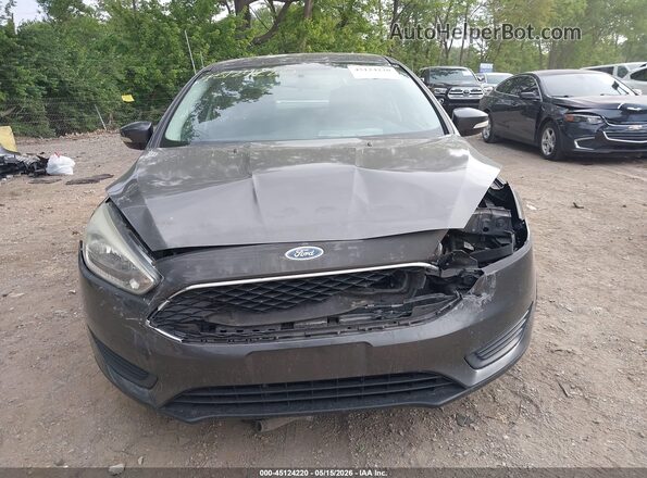 1FADP3F21GL335404 2016 FORD FOCUS Gray Vista interior trasera