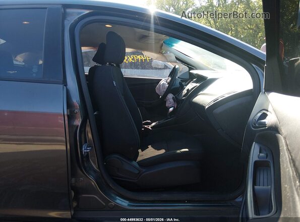 1FADP3F21GL391407 2016 FORD FOCUS Серый Вид салона спереди