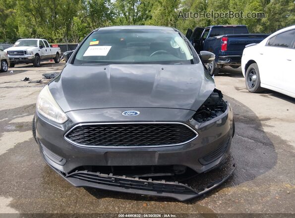 1FADP3F21GL391407 2016 FORD FOCUS Серый Вид задней части салона