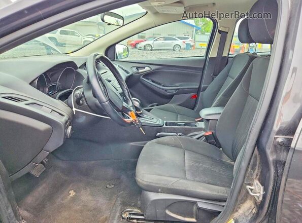 1FADP3F21GL403135 2016 FORD FOCUS Gray Widok wnętrza z przodu