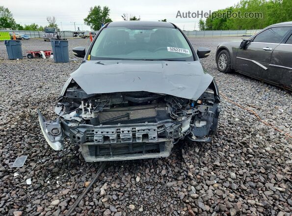 1FADP3F21GL403135 2016 FORD FOCUS Gray Widok z przodu