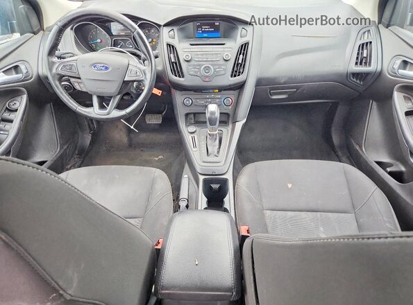 1FADP3F21GL403135 2016 FORD FOCUS Gray Widok deski rozdzielczej