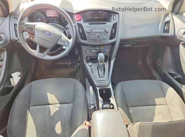 1FADP3F21HL334898 2017 FORD FOCUS Red 