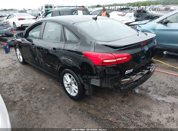 1FADP3F22GL208614 2016 FORD FOCUS Black Rear left