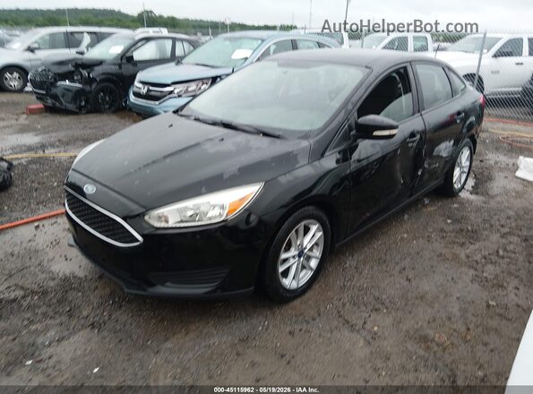1FADP3F22GL208614 2016 FORD FOCUS Black Front left