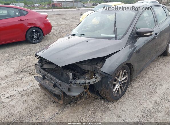 1FADP3F22HL227777 2017 FORD FOCUS Gray Вид спереду
