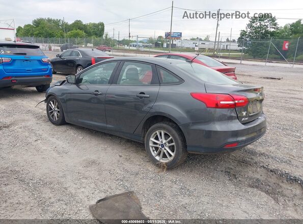 1FADP3F22HL227777 2017 FORD FOCUS Gray Задня ліва чверть