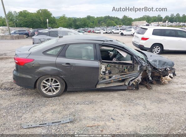 1FADP3F22HL227777 2017 FORD FOCUS Gray Вид щитка приладів