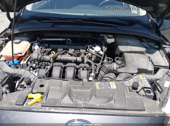 1FADP3F22HL315793 2017 FORD FOCUS Gray Widok z tyłu