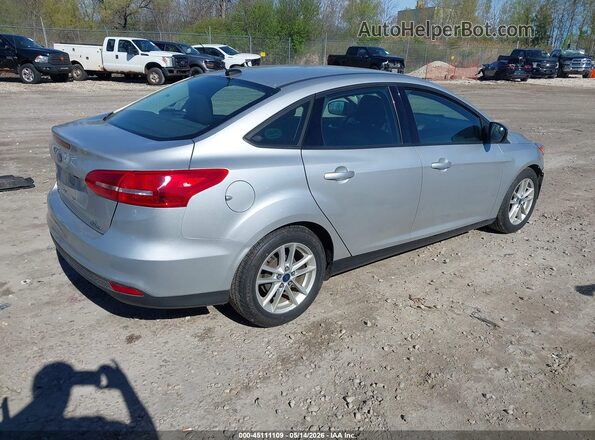 1FADP3F23GL216026 2016 FORD FOCUS Silver Rear right