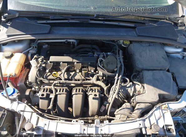 1FADP3F23GL216026 2016 FORD FOCUS Silver Rear view