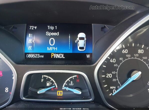 1FADP3F23GL216026 2016 FORD FOCUS Silver 