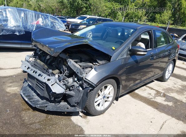 1FADP3F23GL245803 2016 FORD FOCUS Gray Առջևի ձախ երեք քառորդ տեսարան