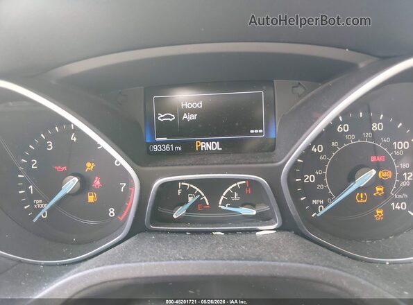 1FADP3F23GL245803 2016 FORD FOCUS Gray Հետևի նստատեղերի տեսք