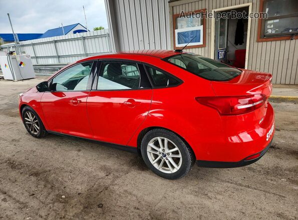 1FADP3F23GL284052 2016 FORD FOCUS Red Trasero izquierdo