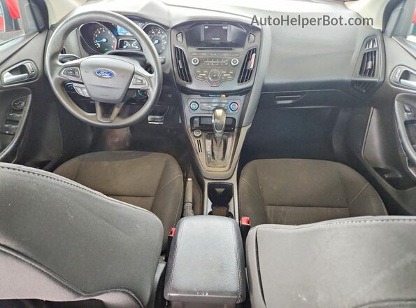 1FADP3F23GL284052 2016 FORD FOCUS Red Vista del salpicadero