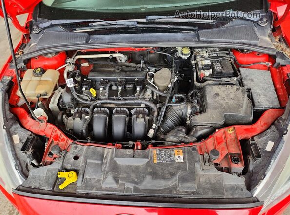 1FADP3F23GL284052 2016 FORD FOCUS Red Vista interior trasera