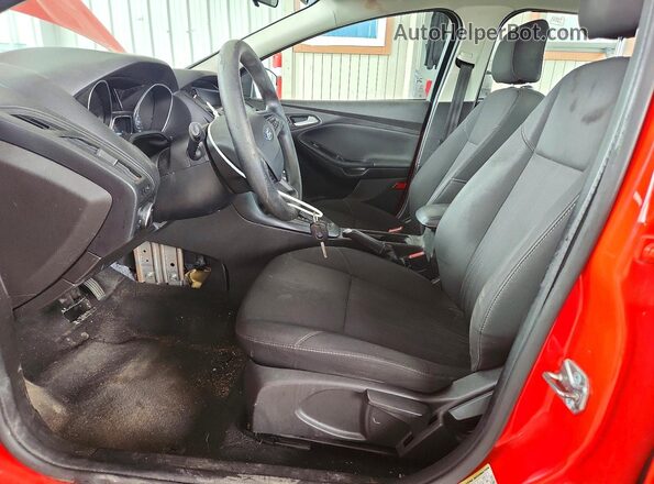 1FADP3F23GL284052 2016 FORD FOCUS Red Vista interior delantera