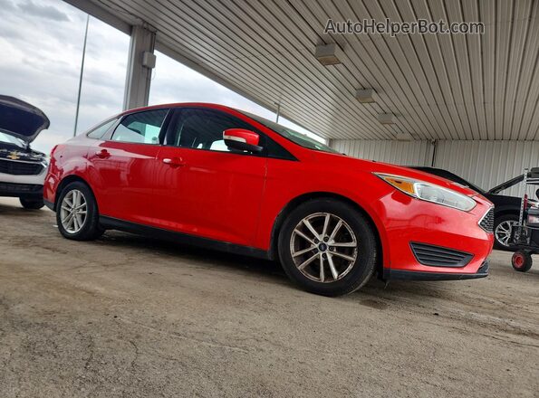 1FADP3F23GL284052 2016 FORD FOCUS Red Delantero derecho