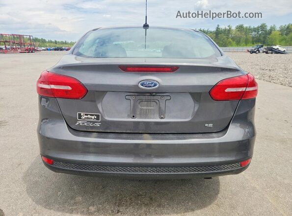 1FADP3F23GL342452 2016 FORD FOCUS Gray უკანა ხედი