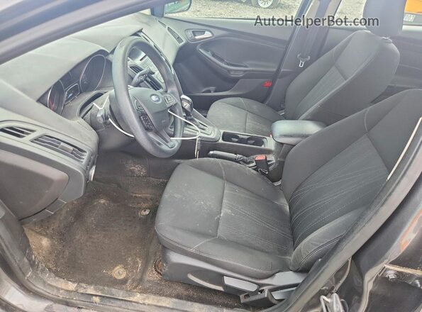 1FADP3F23GL342452 2016 FORD FOCUS Gray წინა სალონის ხედი