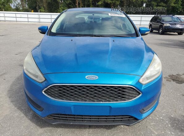 1FADP3F23HL201558 2017 FORD FOCUS Blue Вид спереду