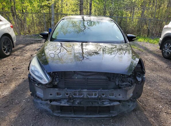 1FADP3F23HL265826 2017 FORD FOCUS Black Widok z przodu