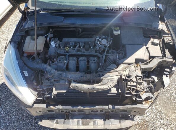 1FADP3F23HL265826 2017 FORD FOCUS Black Widok wnętrza z tyłu