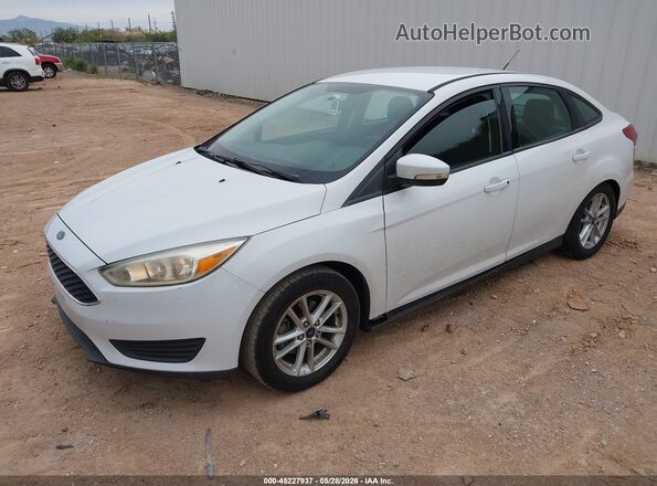 1FADP3F24GL346249 2016 FORD FOCUS White Front left