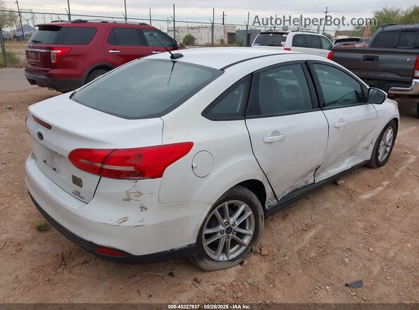 1FADP3F24GL346249 2016 FORD FOCUS White Rear right