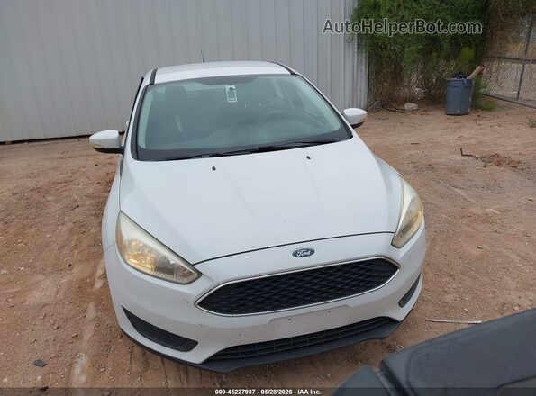 1FADP3F24GL346249 2016 FORD FOCUS White Instrument cluster view
