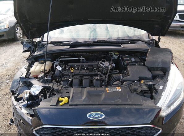 1FADP3F24GL404215 2016 FORD FOCUS Black Vista trasera