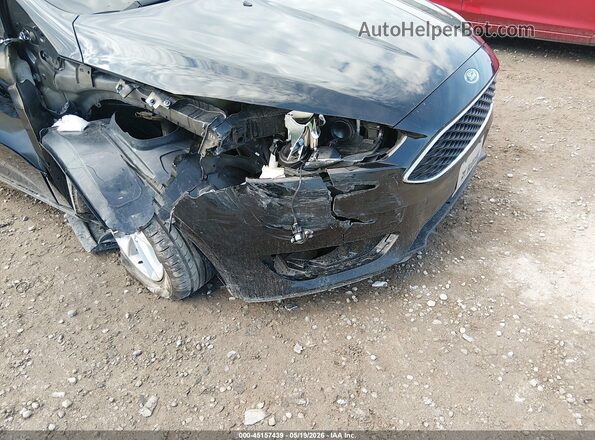 1FADP3F24GL404215 2016 FORD FOCUS Black Vista frontal