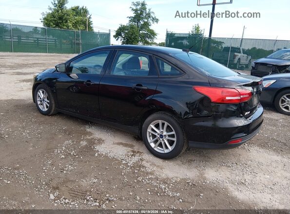 1FADP3F24GL404215 2016 FORD FOCUS Black Trasero izquierdo