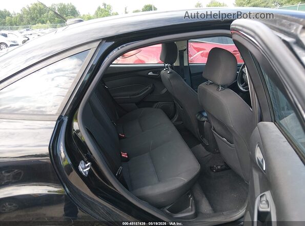 1FADP3F24GL404215 2016 FORD FOCUS Black Vista de la etiqueta del VIN