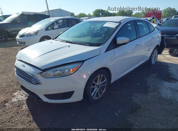 1FADP3F24HL328173 2017 FORD FOCUS White წინა მარცხენა ხედი სამი მეოთხედიდან