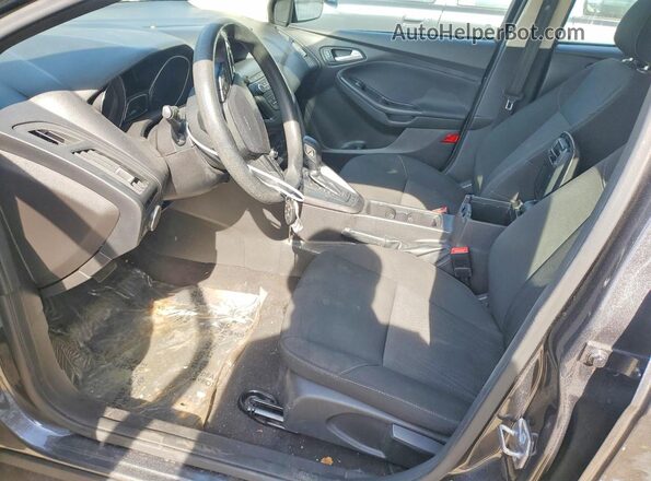 1FADP3F24JL207195 2018 FORD FOCUS Charcoal Vista interior delantera