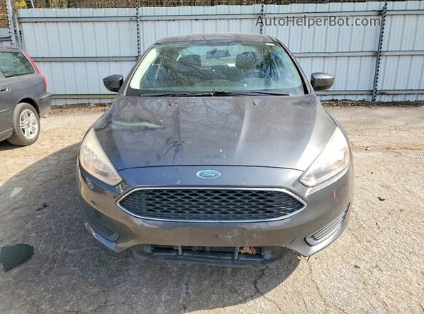 1FADP3F24JL207195 2018 FORD FOCUS Charcoal Vista frontal