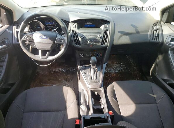 1FADP3F24JL207195 2018 FORD FOCUS Charcoal Vista del salpicadero