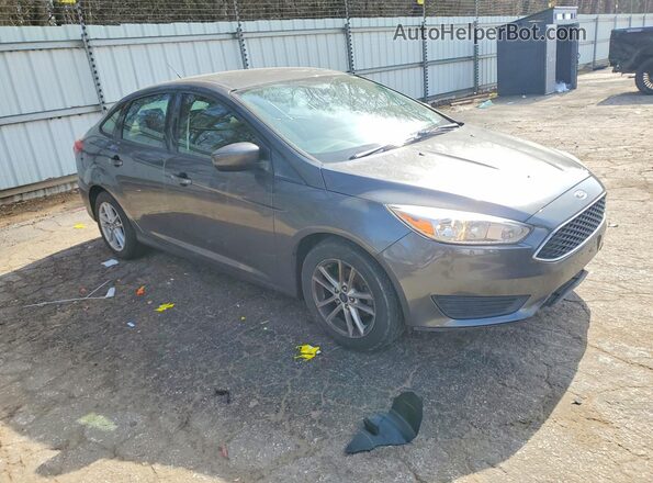 1FADP3F24JL207195 2018 FORD FOCUS Charcoal Delantero derecho