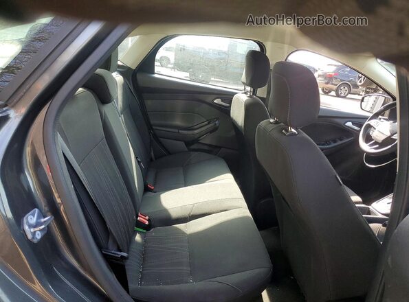 1FADP3F24JL207195 2018 FORD FOCUS Charcoal Vista de los asientos traseros